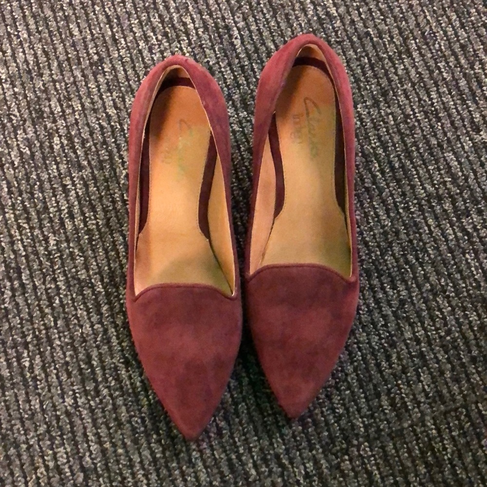 Clarks Suede Shoes